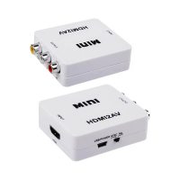 Конвертер HDMI на 3 RCA, пластик, белый REXANT 17-6931