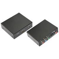 Конвертер YPbPr + SPDIF / Toslink на HDMI, металл REXANT 17-6904