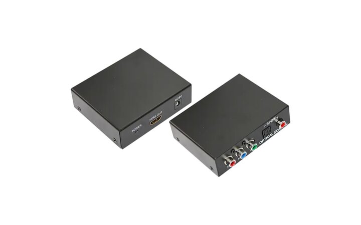 фото - Конвертер YPbPr + SPDIF / Toslink на HDMI, металл REXANT 17-6904