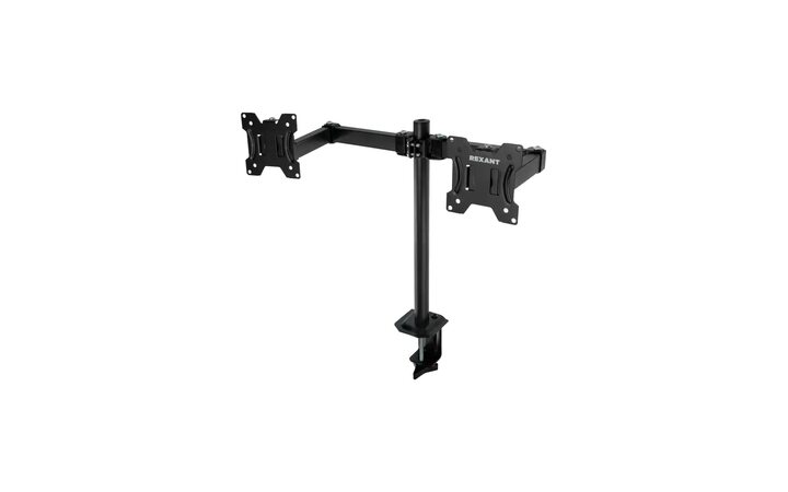 фото - Кронштейн для двух мониторов 13'-32', одно колено настольный REXANT 38-0356
