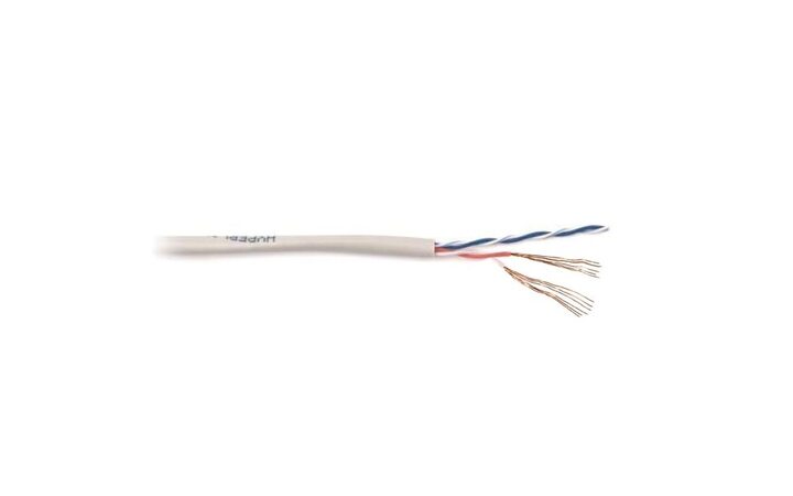 фото - Hyperline UUTP2-C5-P24-IN-PVC-GY-500 (UTP2-C5E-PATCH-GY-500) (500 м)