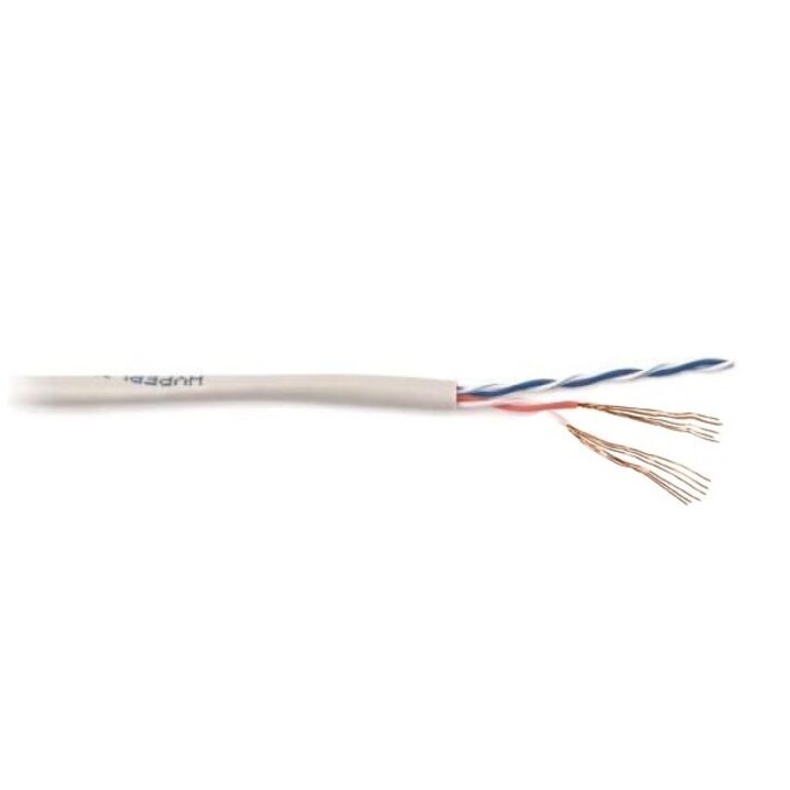 фото - Hyperline UUTP2-C5-P24-IN-PVC-GY-500 (UTP2-C5E-PATCH-GY-500) (500 м)