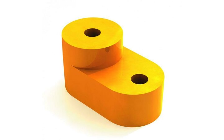 фото - Изолятор угловой для установки нулевой шины SchE 32254DEK