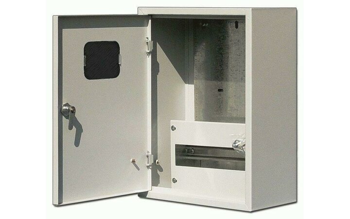 фото - Корпус учетный навесной ЩРУН-1/12 400х300х160 IP31 1-фазн. 12мод. метал. SchE 30401DEK