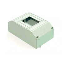 Корпус пластиковый навесной 2-4мод. ЩРН-П-2/4 12.5х7.8х5.8 IP30 бел. SchE 31031DEK