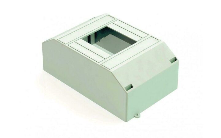 фото - Корпус пластиковый навесной 2-4мод. ЩРН-П-2/4 12.5х7.8х5.8 IP30 бел. SchE 31031DEK