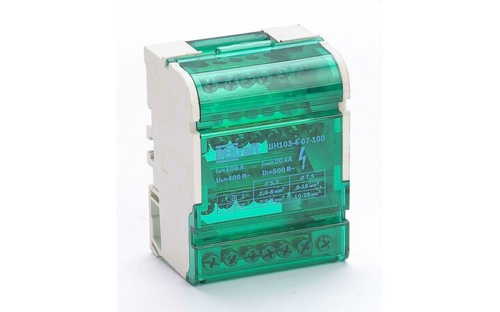 фото - Кросс-модуль на DIN-рейку 4х7 групп 100А ШН-103 SchE 32017DEK