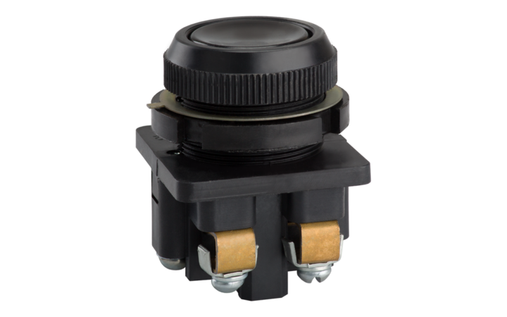 фото - Выключатель кнопочный КЕ 011 У3 исп.1 черн. КЭАЗ 264477