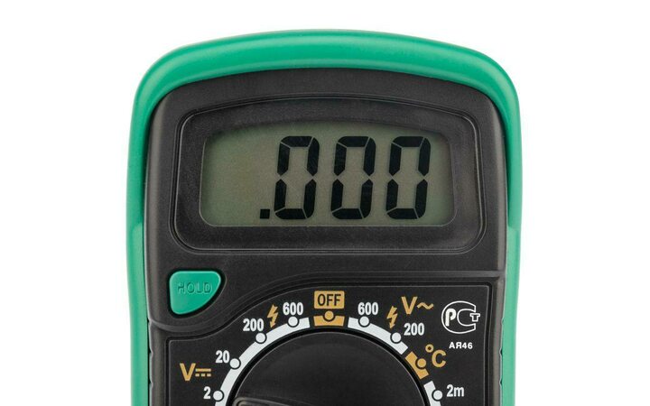 фото - Мультиметр портативный MAS838 в кожухе с прозвонкой и измерением температуры Mastech 13-2008