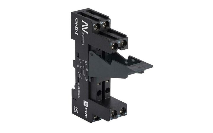 фото - Разъем для реле РM slim 22/2 AVERES EKF rms-22-2