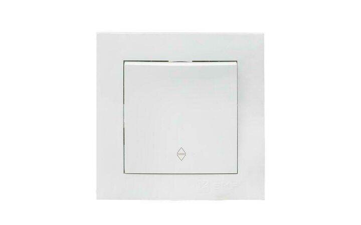 фото - Переключатель проходной 1-кл. СП Валенсия 10А IP20 бел. PROxima EKF EWV10-025-10