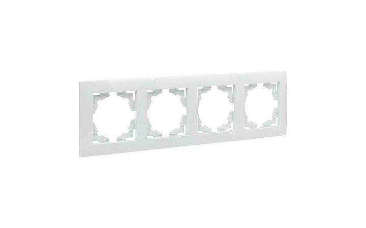 фото - Рамка 4-м Валенсия бел. PROxima EKF EWM-G-304-10