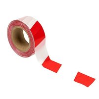 Лента оградительная ЛО 'Красно-белая' 75х100 Basic EKF lo-75x100-bas