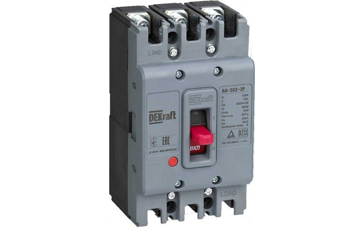 фото - Выключатель автоматический 3п 25А 25кА ВА-302 SchE 22743DEK