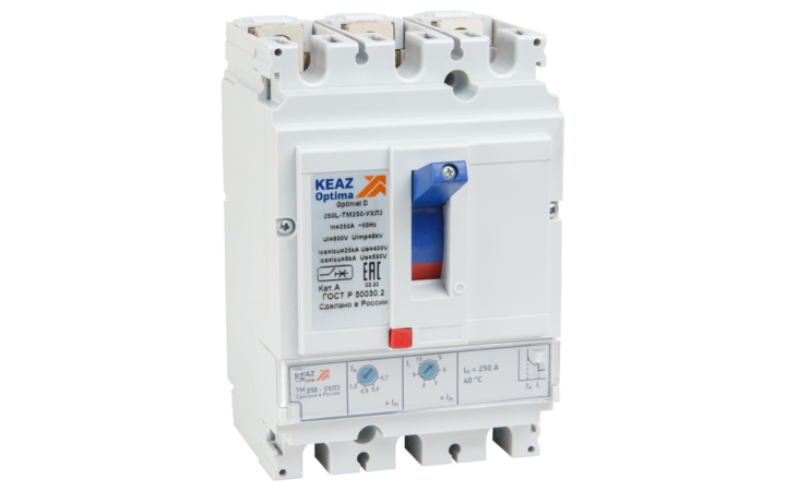 фото - Выключатель автоматический OptiMat D250N-TM200-УХЛ3 КЭАЗ 291433