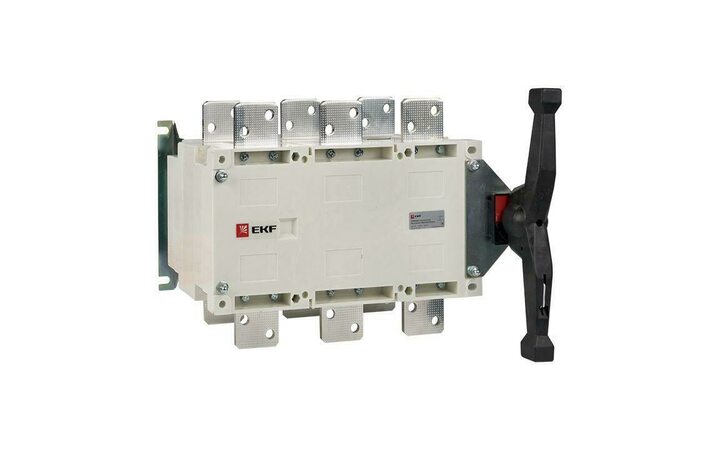 фото - Рубильник-переключатель 3п 1000А с рукояткой управления для прямой установки PowerSwitch PROxima EKF pscs-1000-3