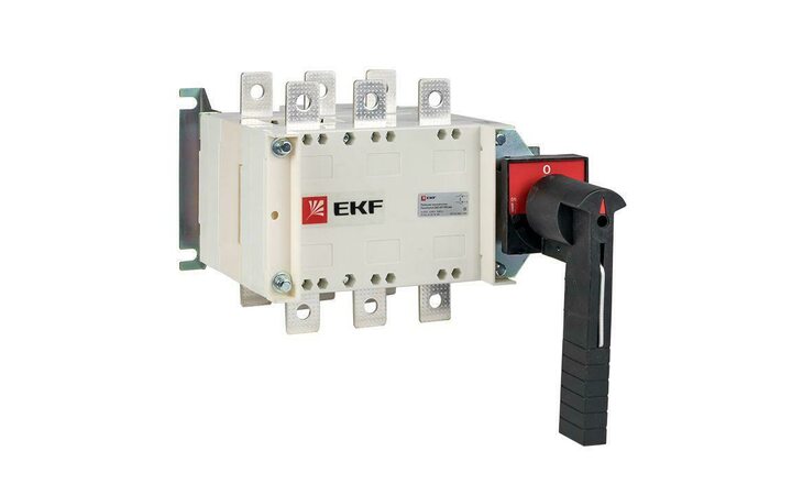 фото - Рубильник-переключатель 3п 250А с рукояткой управления для прямой установки PowerSwitch PROxima EKF pscs-250-3