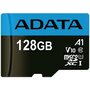 фото - ADATA AUSDX128GUICL10A1-RA1 MicroSDXC Class 10 UHS-I A1 100/25 MB/s (SD адаптер)