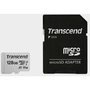 фото - Transcend TS128GUSD300S-A microSDXC Class 10 U3, V30, A1 300S + адаптер