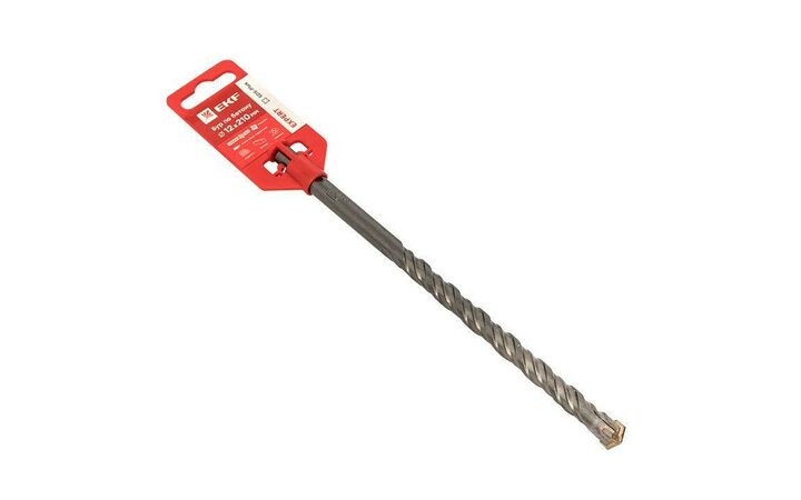 фото - Бур по бетону SDS-plus 12х210мм 4 резца 4S спираль Expert EKF db-12-210-4x4