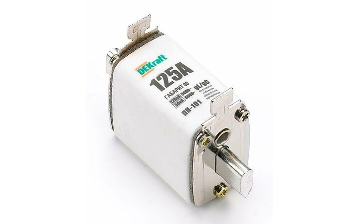 фото - Вставка плавкая ПН-101 125А габарит 00 SchE 21307DEK