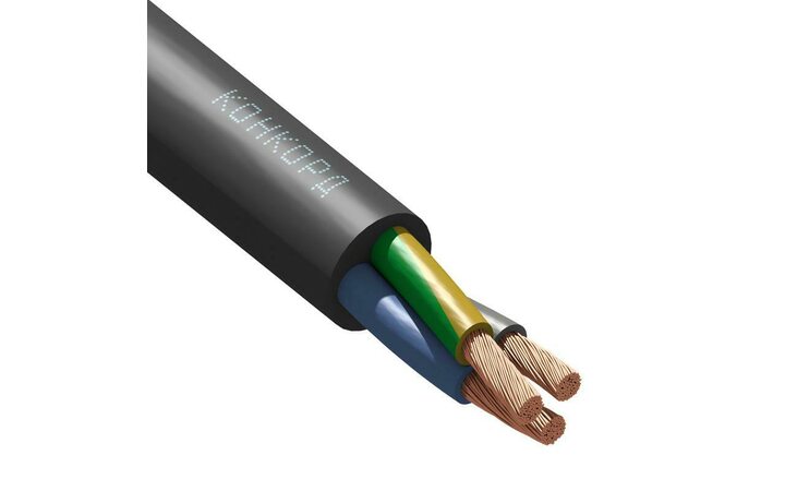 фото - Кабель КГВВнг(А)-LS 3х2.5 (N PE) 380/660-2 (м) Конкорд 466