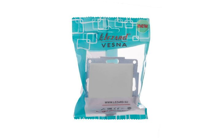 фото - Выключатель 1-кл. СП Vesna механизм бел. LEZARD 742-0288-100