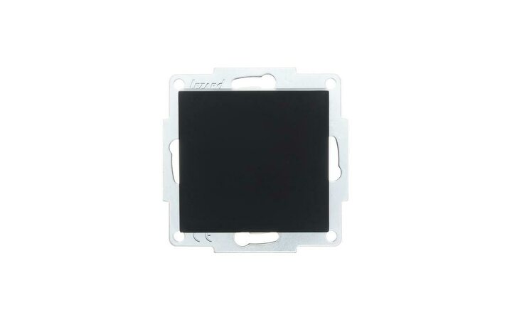 фото - Выключатель 1-кл. СП Vesna механизм черн. бархат LEZARD 742-4288-100