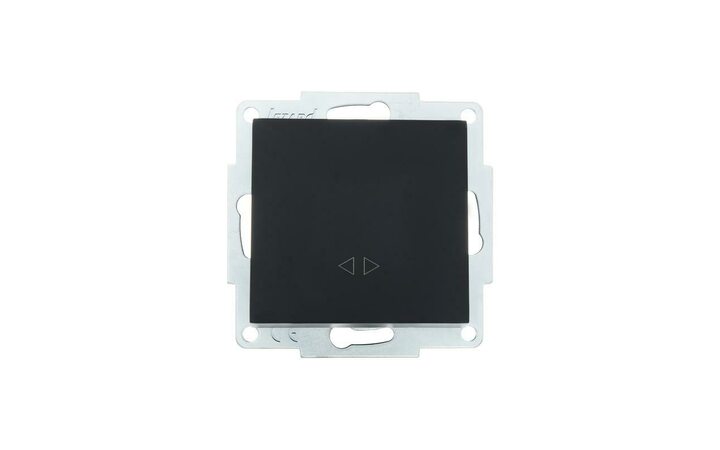 фото - Выключатель промежуточный 1-кл. СП Vesna механизм черн. бархат LEZARD 742-4288-107