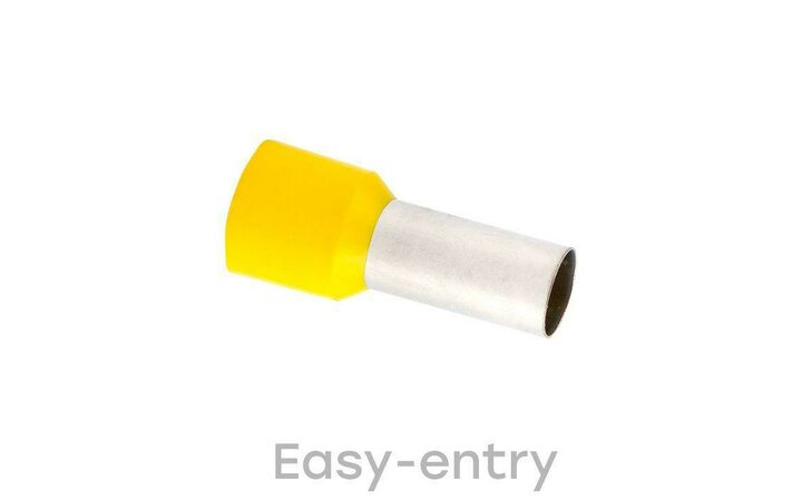 фото - Наконечник штыревой втулочный изол. НШвИ 25.0-16 (уп.50шт) EKF nhvi-25.0-16