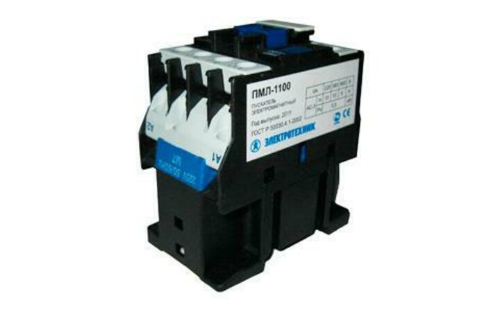 фото - Пускатель магнитный ПМЛ-1100 УХЛ4 Б 380В/50Гц 1з 10А нереверсивный без реле IP20 Электротехник ET511482