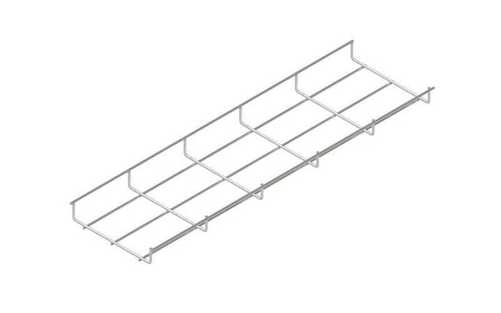 фото - Лоток проволочный 100х35 L3000 сталь 4мм PL35-100-3000 оцинк. КМ LO0650