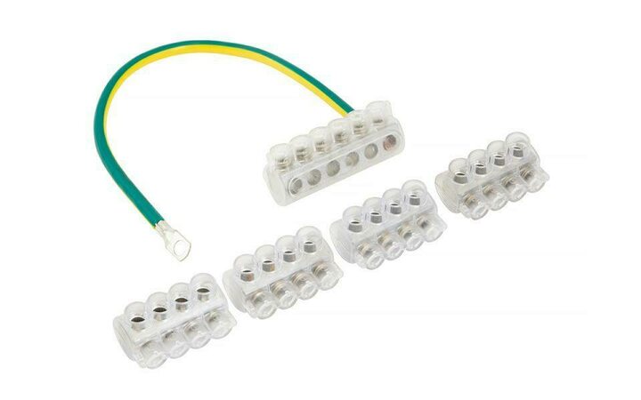 фото - Комплект клеммников SV15.5 4хKE10.1+1хKE10.3 (Al 10-35/Cu 1.5-25) для сетей уличного освещения PROxima EKF sv-15.5