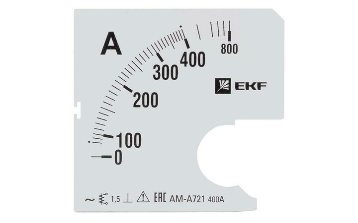 фото - Шкала сменная для A721 400/5А-1.5 PROxima EKF s-a721-400