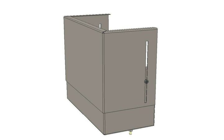 фото - Цоколь верхний с компенсатором (560х300х150) Basic EKF uerm-slide-560