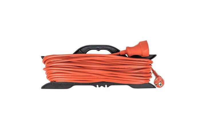 фото - Удлинитель-шнур на рамке 1х30м с заземл. 16 IP20 Зевс 2.0 3.5кВт ПВС 3х1 PROxima EKF USRB02-16-310-1-30