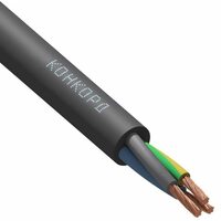 Кабель КГтп-ХЛ 3х1.5 (N PE) 380/660-3 (уп.100м) Конкорд 930