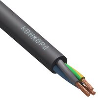 Кабель КГтп-ХЛ 3х2.5 (N PE) 380/660-3 (уп.100м) Конкорд 932
