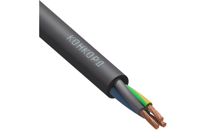 фото - Кабель КГтп-ХЛ 3х2.5 (N PE) 380/660-3 (уп.100м) Конкорд 932