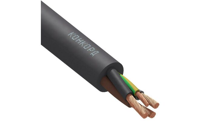 фото - Кабель КГтп-ХЛ 3х1.5+1х1.5 (PE) 380/660-3 (м) Конкорд 948