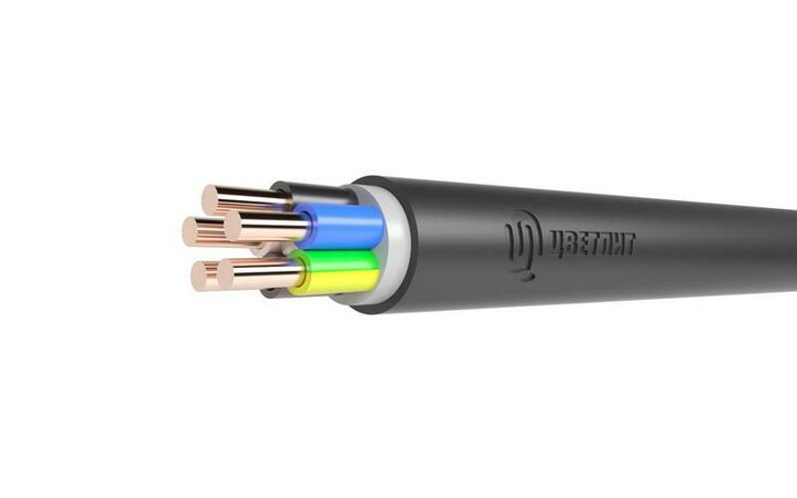 фото - Кабель ППГнг(А)-HF 5х4 ОК (N PE) 0.66кВ (м) Цветлит 00-00140602