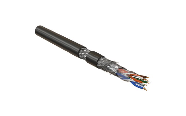 фото - Hyperline SFUTP4-C5E-P26-IN-LSZH-BK-305