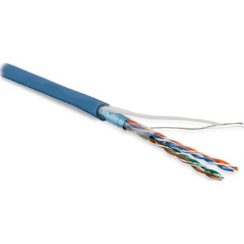 фото - Hyperline FUTP4-C5E-P26-IN-LSZH-BL-305 бухта 305м
