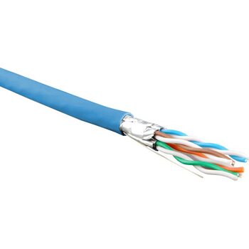 фото - Hyperline UFTP4-C6-S23-IN-LSZH-BL-500 бухта 500м