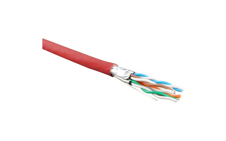 фото - Hyperline UFTP4-C6-S23-IN-LSZH-RD-500