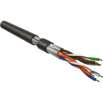 фото - Hyperline UFTP4-C6-P26-IN-LSZH-BK-100 бухта 100м