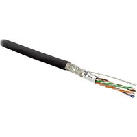 Hyperline SFUTP4-C6-P26-IN-LSZH-BK-500 бухта 500м