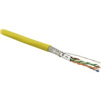 Hyperline SFUTP4-C6-P26-IN-LSZH-YL-500 бухта 500м