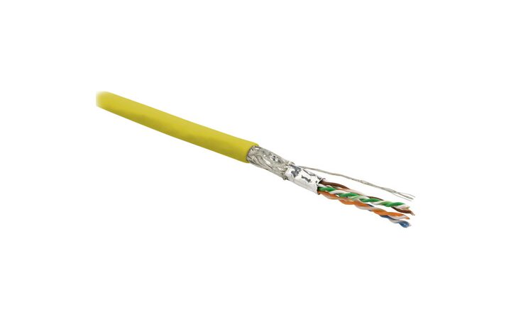 фото - Hyperline SFUTP4-C6-P26-IN-LSZH-YL-500 бухта 500м