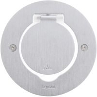 Legrand Встр. блок IP44 круг.нерж.2м (089701)